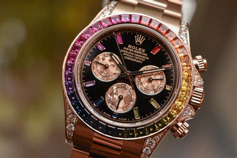 daytona rainbow rolex|rolex rainbow daytona original price.